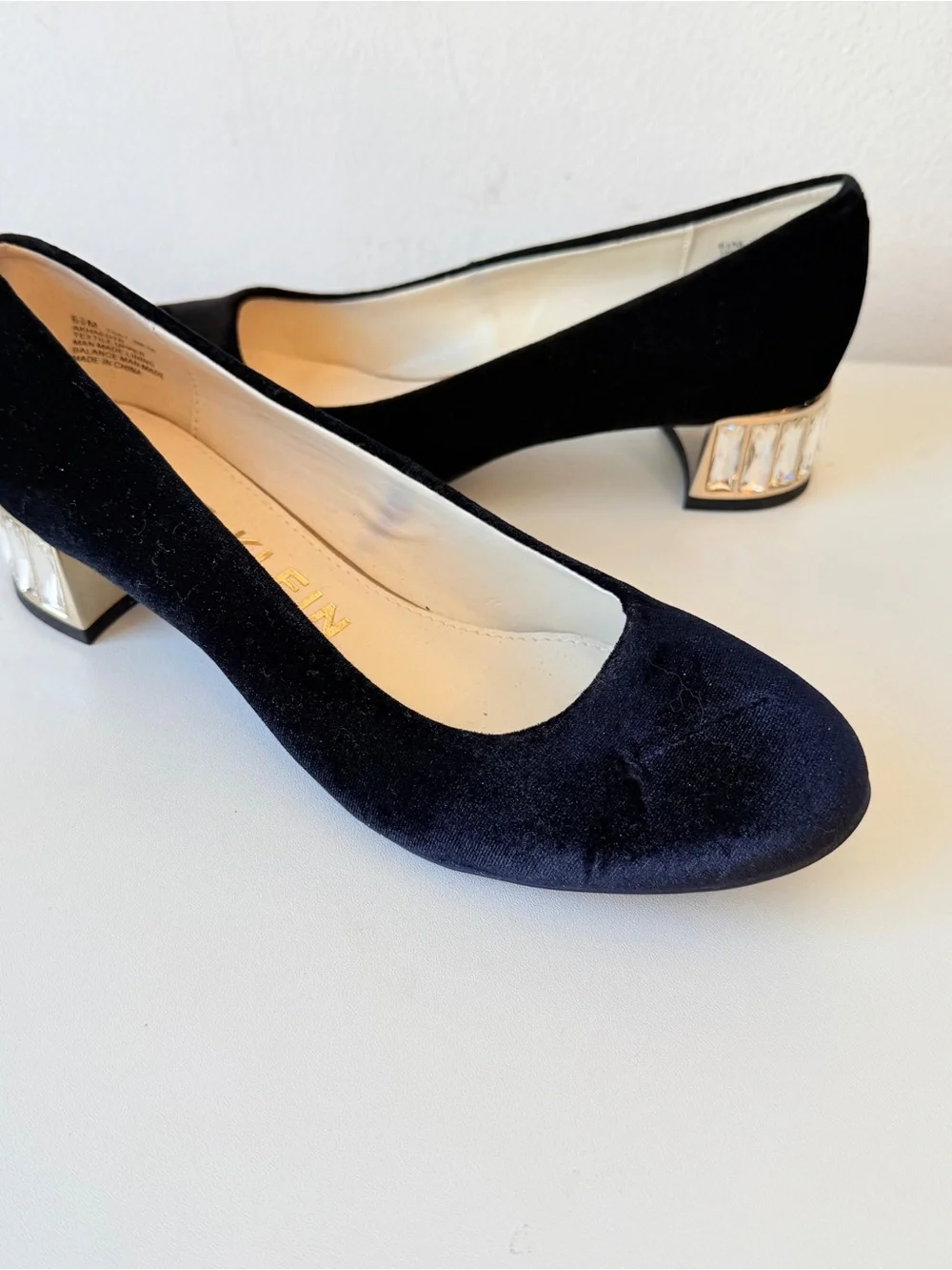 Anne Klein black velvet